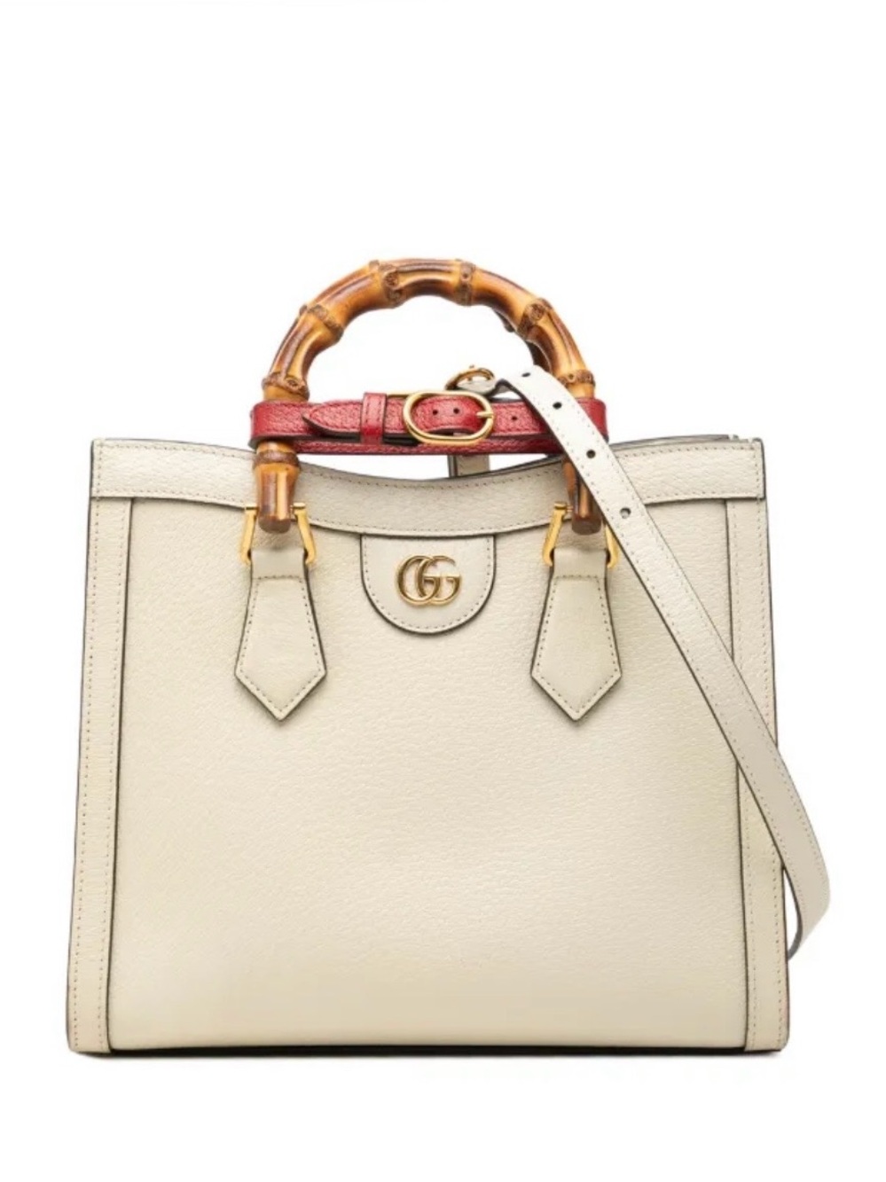 Gucci Diana Medium Calfskin Bamboo Satchel - Picture 1 of 10